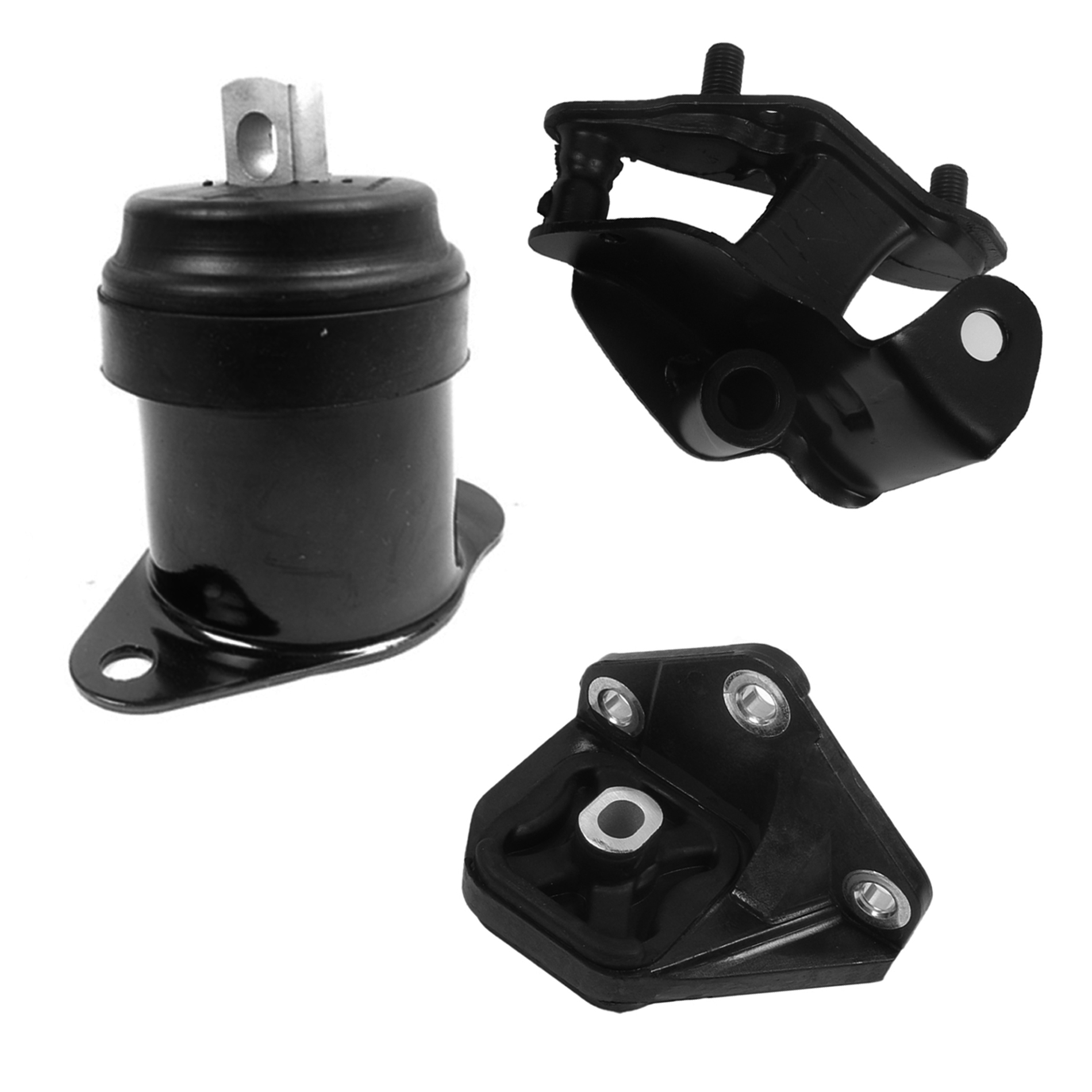 For 03-07 Honda Accord 2.4L Set 3PCS Engine & Transmission Mount 4517 4509 4542 03 04 05 06 07