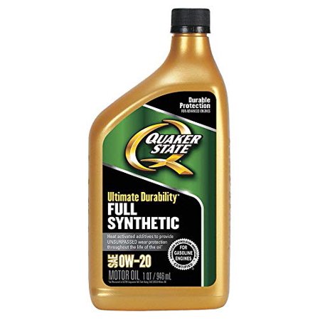 QUAKER STATE Motor Oil,1 Qt,0W-20,Full Synthetic 550046176