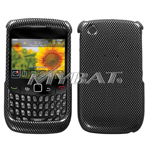 Carbon Fiber Phone Protector Cover for Rim Blackberry 8520 Curve Rim Blackberry 8530 Curve