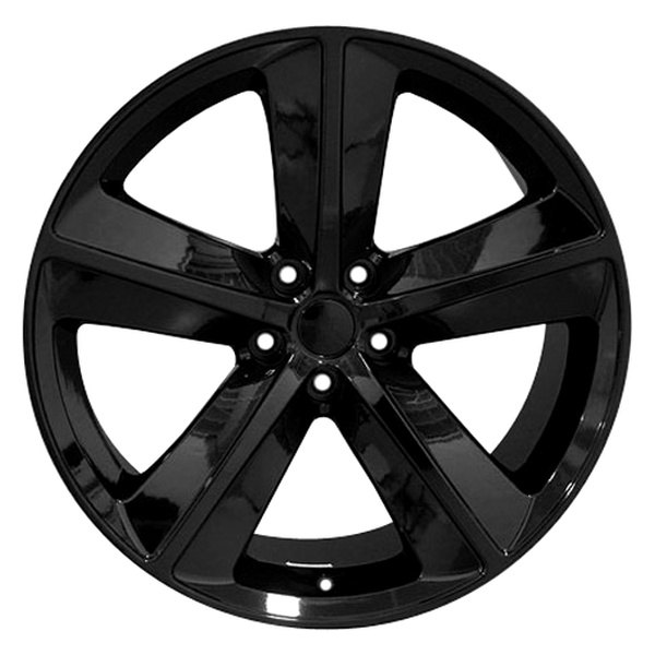 20 Inch Rim Fits 2008-2018 Dodge Challenger SRT Style Black 20x9 Wheel Direct Fit