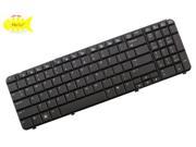 Laptop Replacement Keyboard for HP PN: AEUT3U00240 MP-08A93US-9201 AEUT3R00240 MP-08A93U4-9201 570228-B31 518966-001, US Layout Black Color
