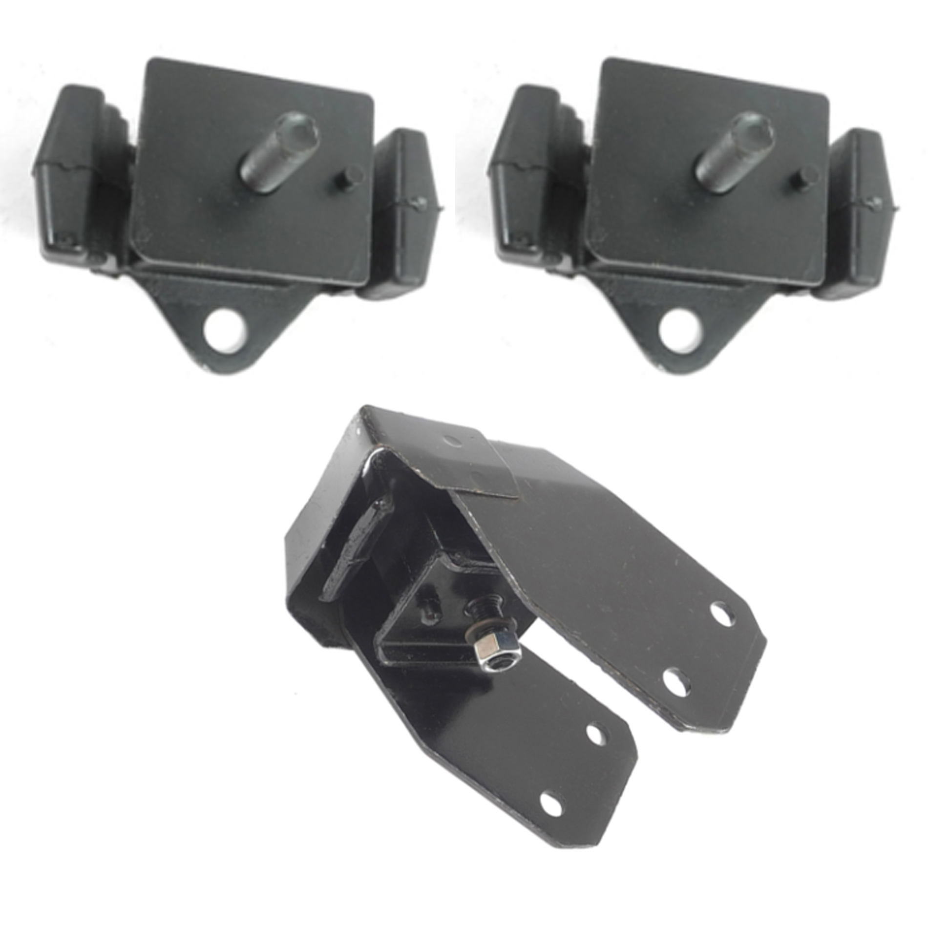 M444 7263*2 7278 for 91-95 Toyota Previa 2.4L FWD Set 3PCS Engine Motor Mount 91 92 93 94 95
