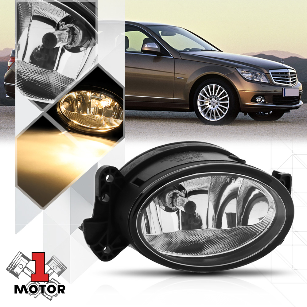 RH OE Replacement Fog Light Bumper Lamp for 02-15 Mercedes C/E/GL/ML/R/SL Class 03 04 05 06 07 08 09 10 11 12 13 14