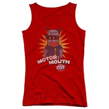 Dubble Bubble Nostalgic Candy Motor Mouth Juniors Tank Top Shirt