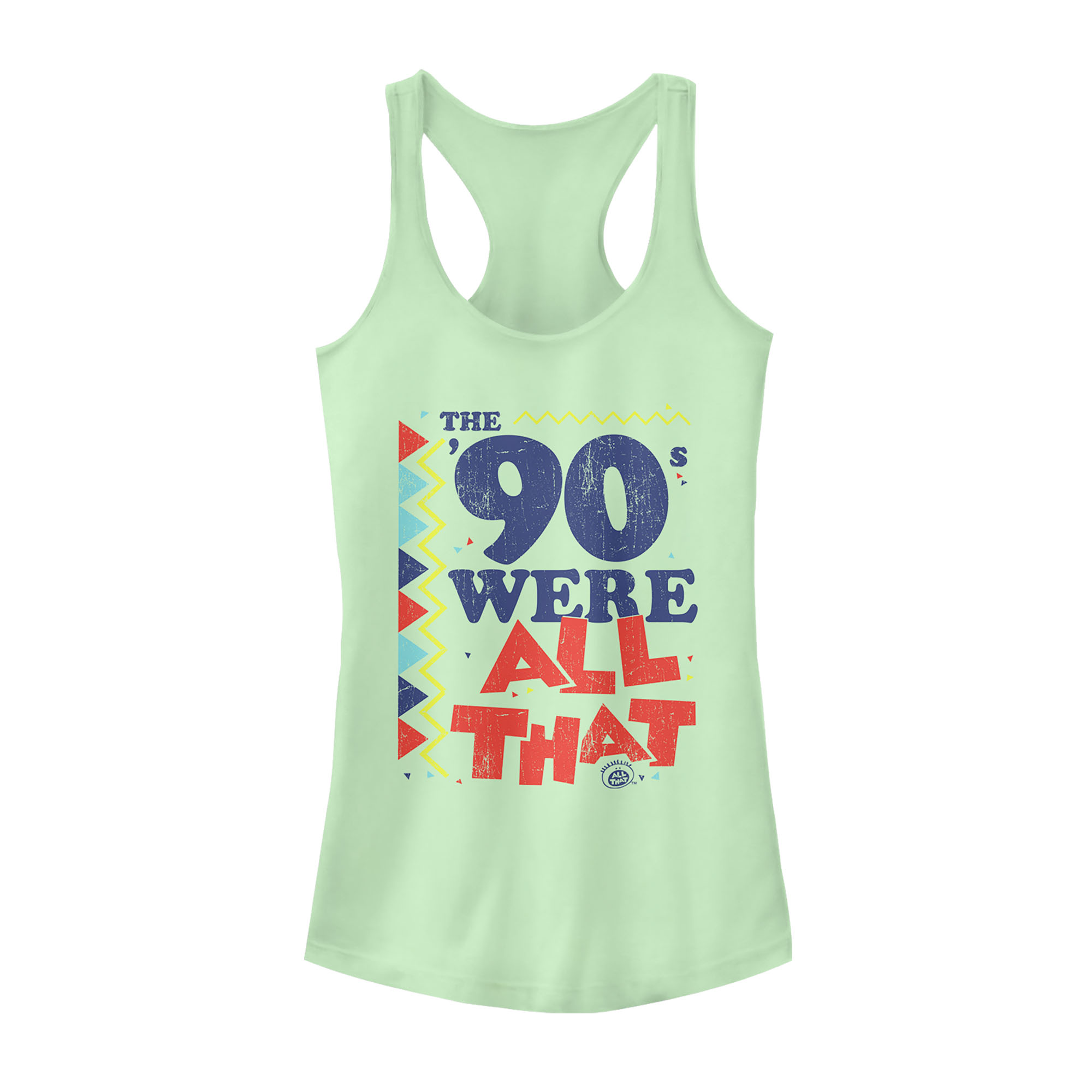 Fifth Sun Women's Tank Tops MINT - All That Mint 'the '90s Were All That' Racerback Tank - Women & Juniors
