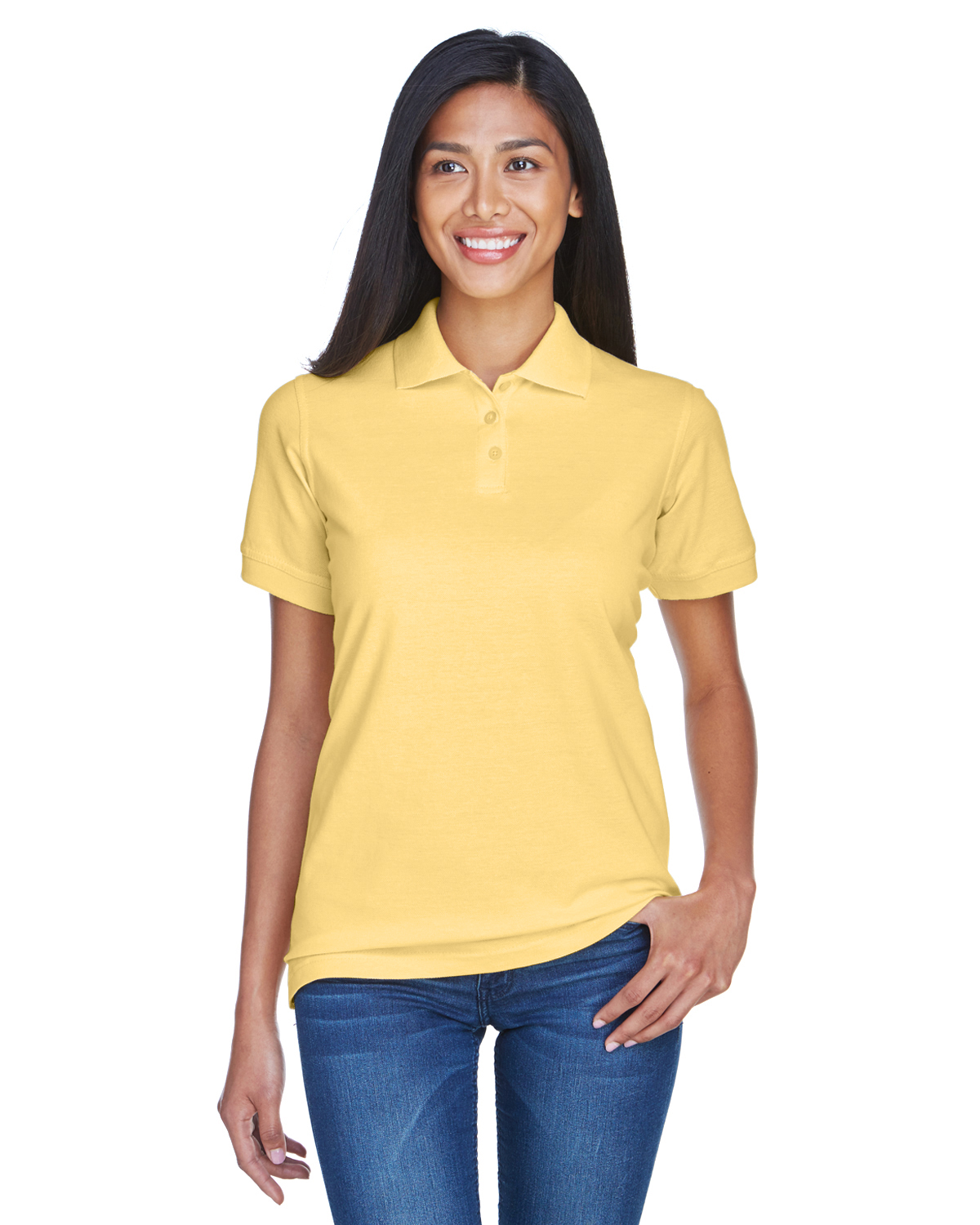 UltraClub Ladies' Classic Piqué Polo - 8530