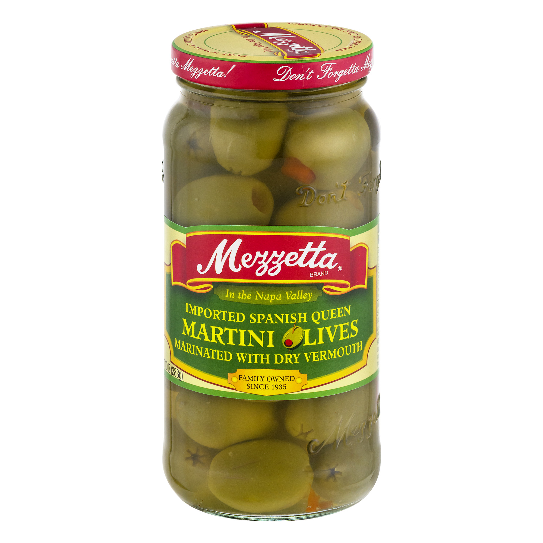 Mezzetta Olive Spnsh Queen Mrtni 6X398ML