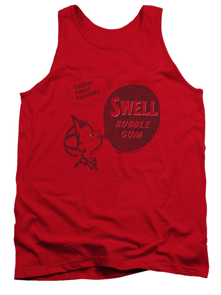 Dubble Bubble Nostalgic Candy Swell Gum Adult Tank Top Shirt