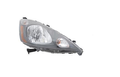Replacement TYC 20-9021-90-1 Passenger Side Headlight for 09-10 Honda Fit
