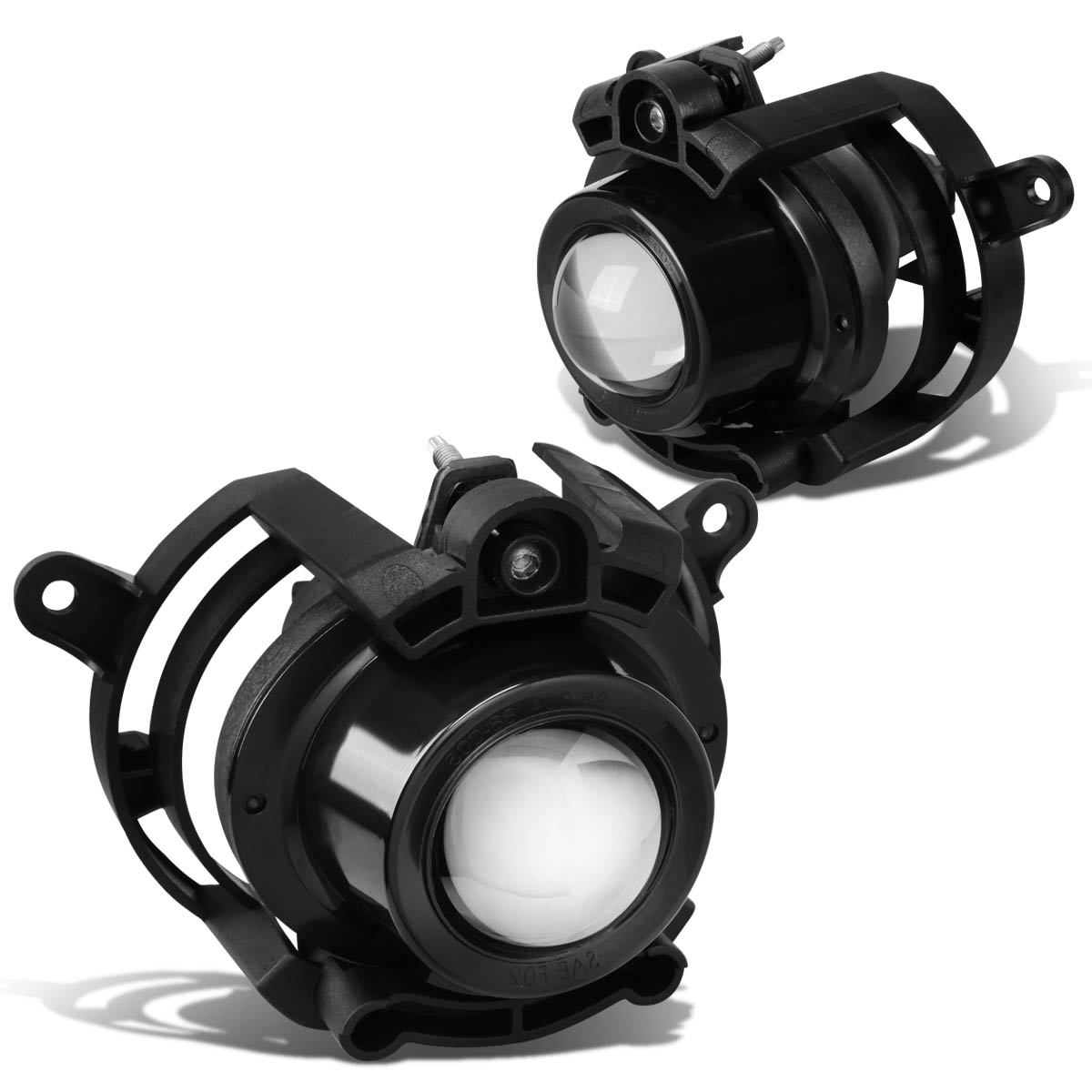 DNA Motoring FL-NS025-CH for 2008 to 2017 Cadillac CTS Buick Envision Chevy Malibu Pair Front Bumper Driving Fog Light Lamps Clear Lens 09 10 11 12 13