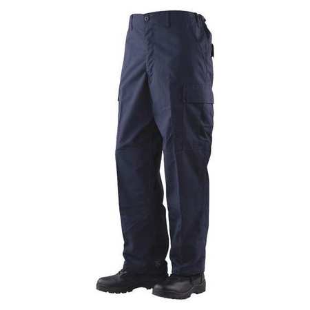 Tru-Spec Gen 1 Police Pants, 65/35 Poly/Co Rip, Navy, Large, Short 1996045