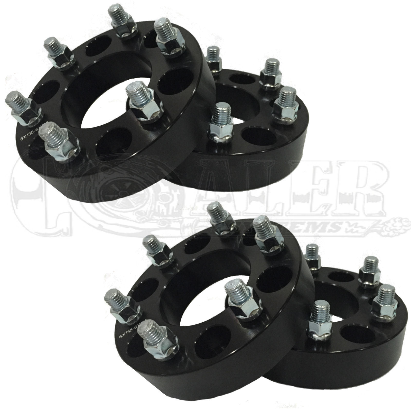 4 X BLACK Wheel Spacers for F-150 Expedition 03 04 05 06 07 08 09 10 11 12 13 14