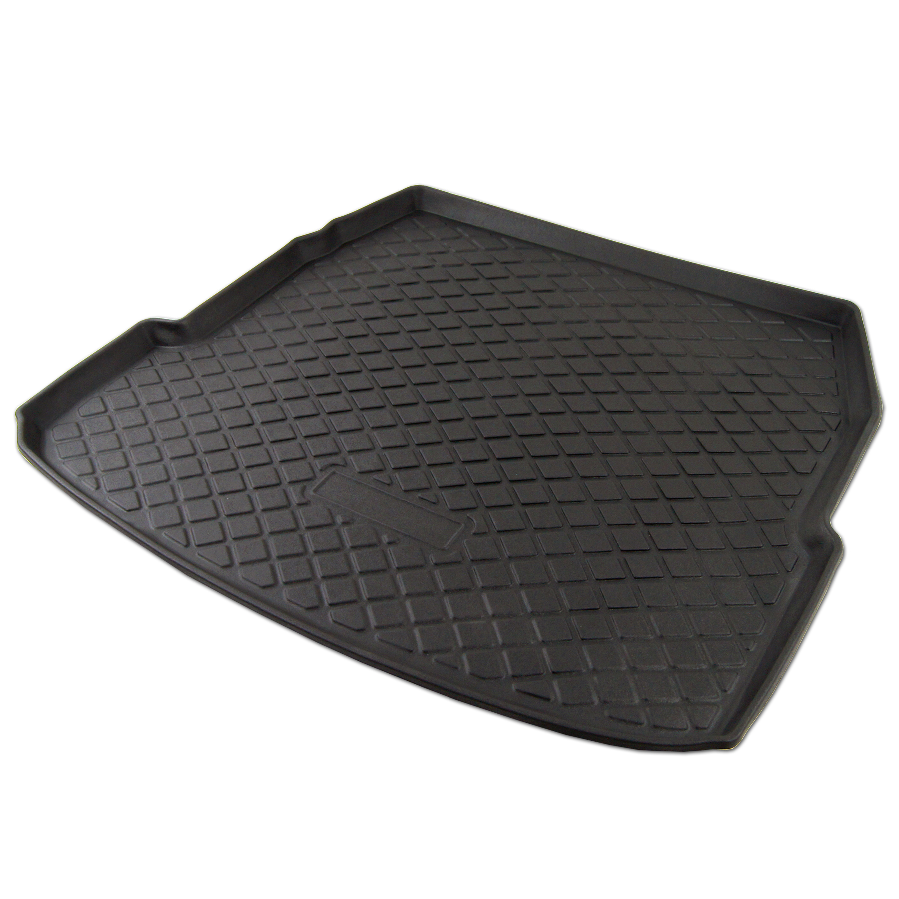 TuningPros CLTM-890 Custom Fit Black Trunk Floor Mat for 2009-2017 Audi A8 D4 - 1 Pcs Set Cargo Liner Audi A8 09 10 11 12 13 14 15 16 17