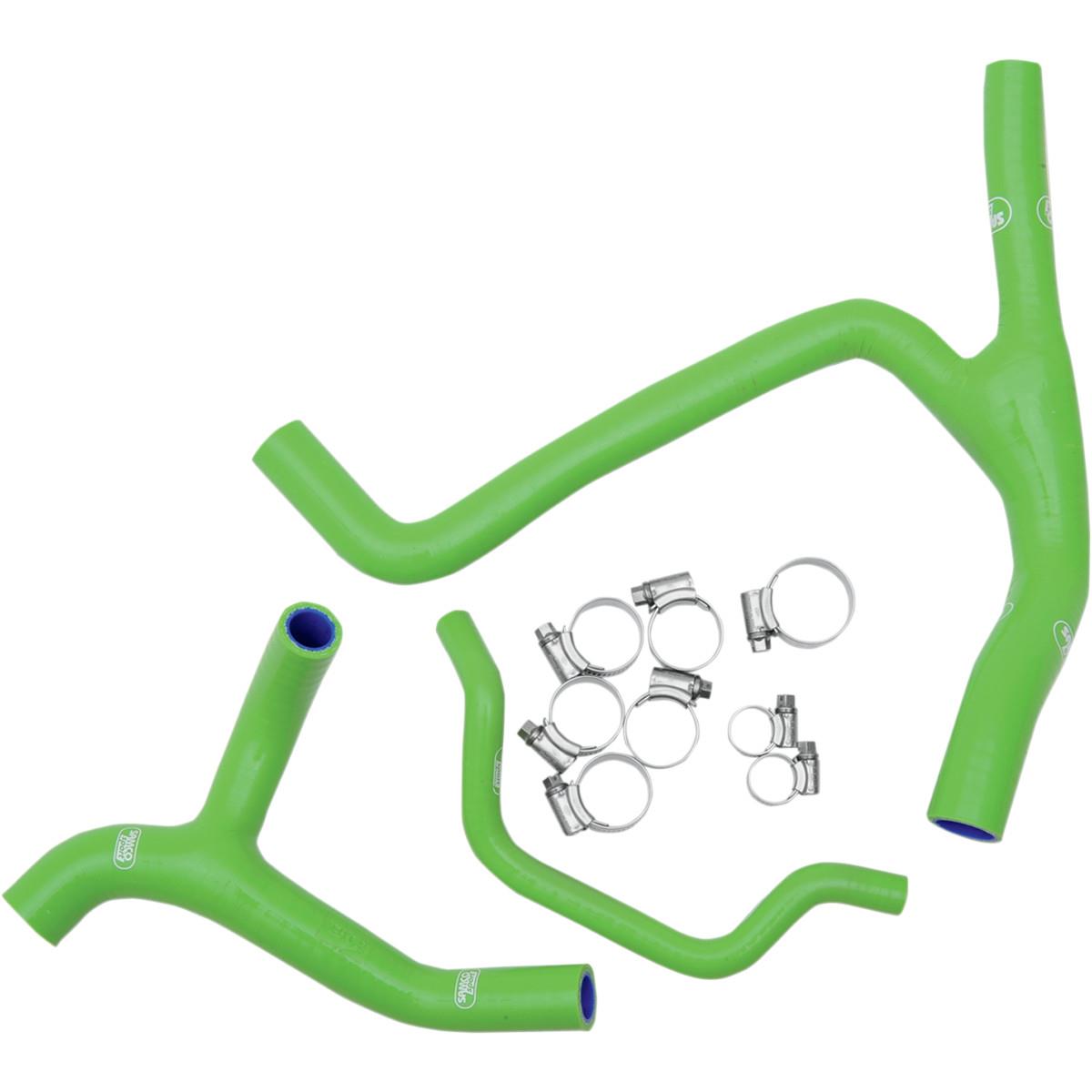 Moose Racing 1902-0489 Radiator Hose/Clamp Kit - Green