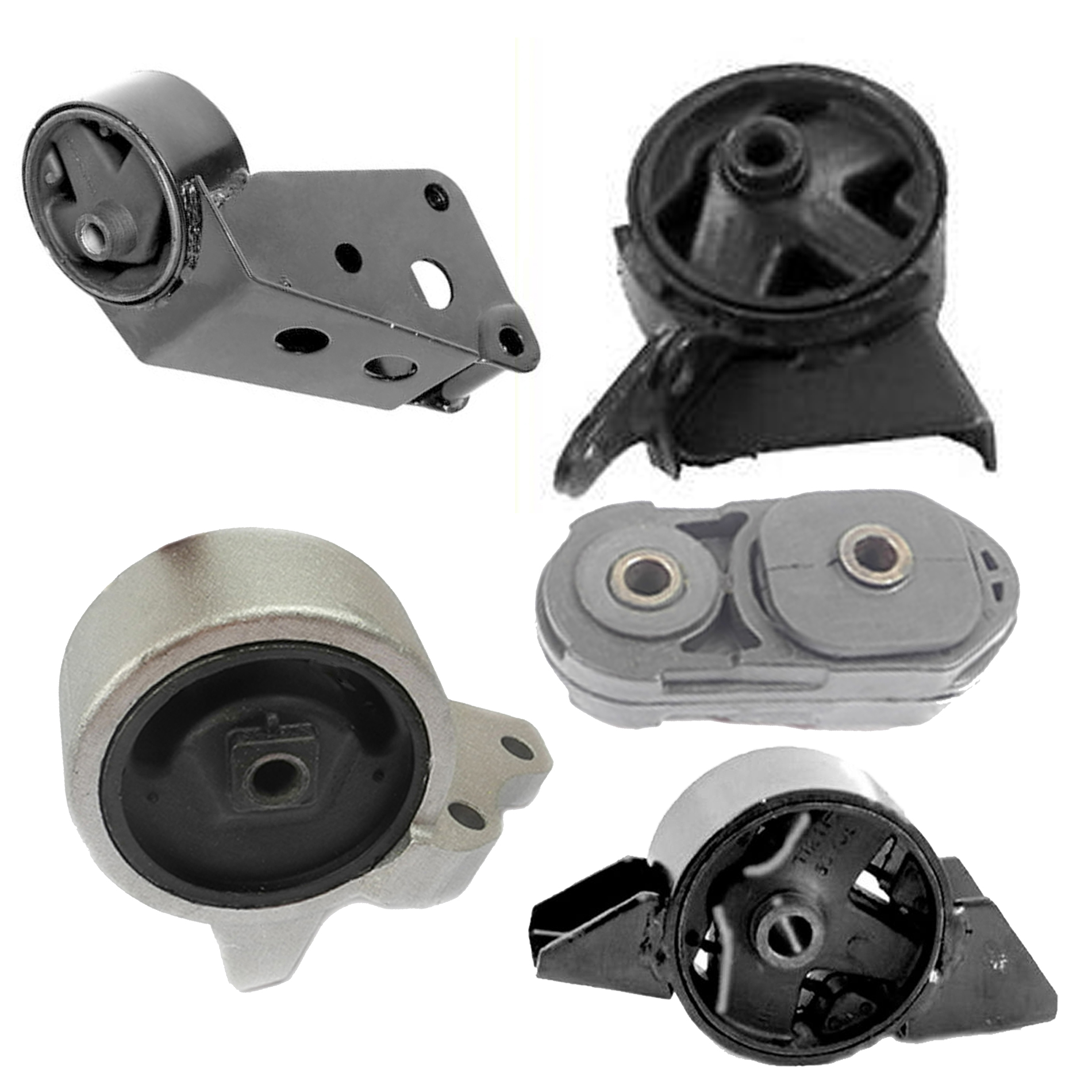 For 91-93 Nissan NX 1.6L 6312 6331 6398 6324 6313 Engine Motor & Transmission Mount Set 5PCS 91 92 93
