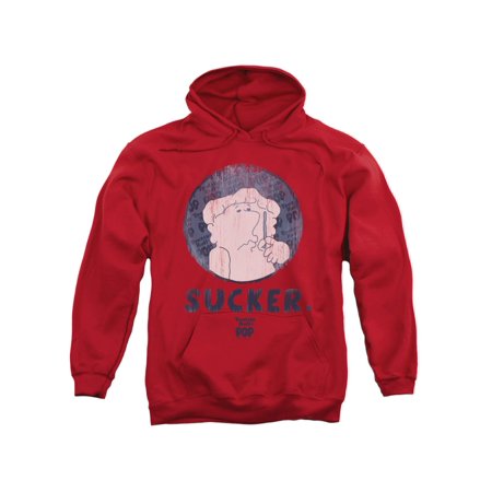 Tootsie Roll Chocolate Candy Tootsie Pop Sucker Adult Pull-Over Hoodie