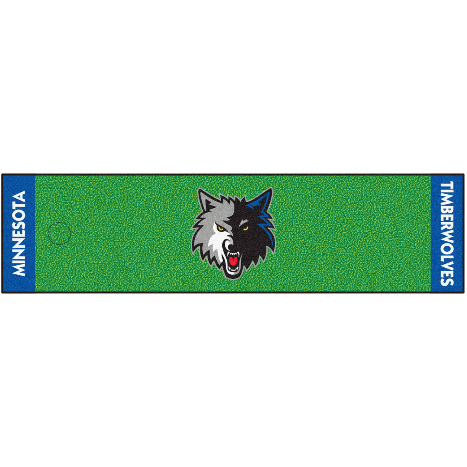 NBA Minnesota Timberwolves 1 Ft. 6 in. X 6 Ft. Indoor 1-Hole Golf Practice Putting Green