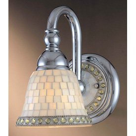 Minka Lavery Lighting 6051-77 1 Light Bath in Chrome Finish