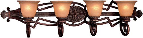 Minka Lavery Lighting 5954-126 4 Light Bath in Belcaro Walnut Finish thumbnail