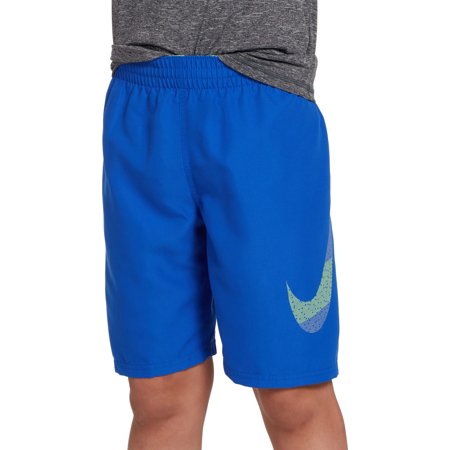 Nike Boys' Mash up Solid 8” Volley Swim Trunks