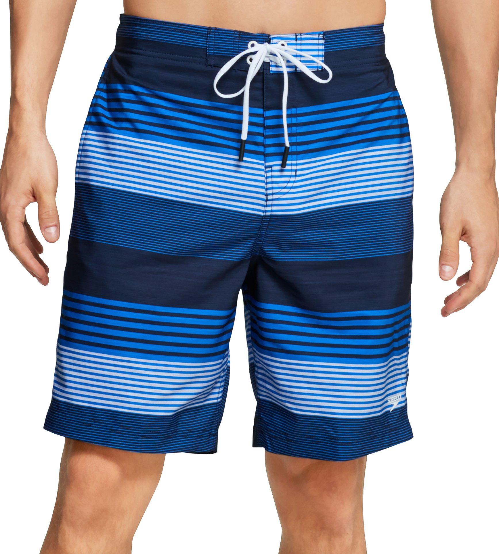 Speedo Mens Latitude Striped Redondo Volley Shorts