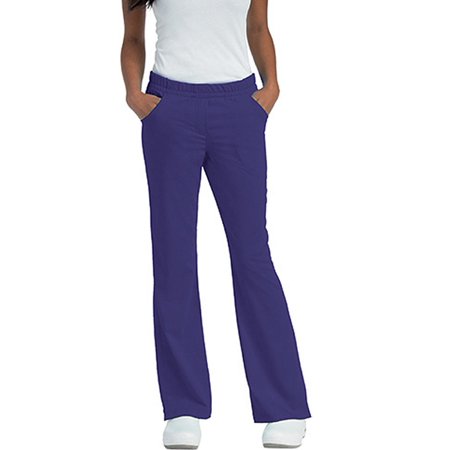 Urbane Women's Scrubs Bottoms AFRICAN - African Violet Alexis Side-Pocket Scrub Pants - Women, Women's Tall, Petite & Plus
