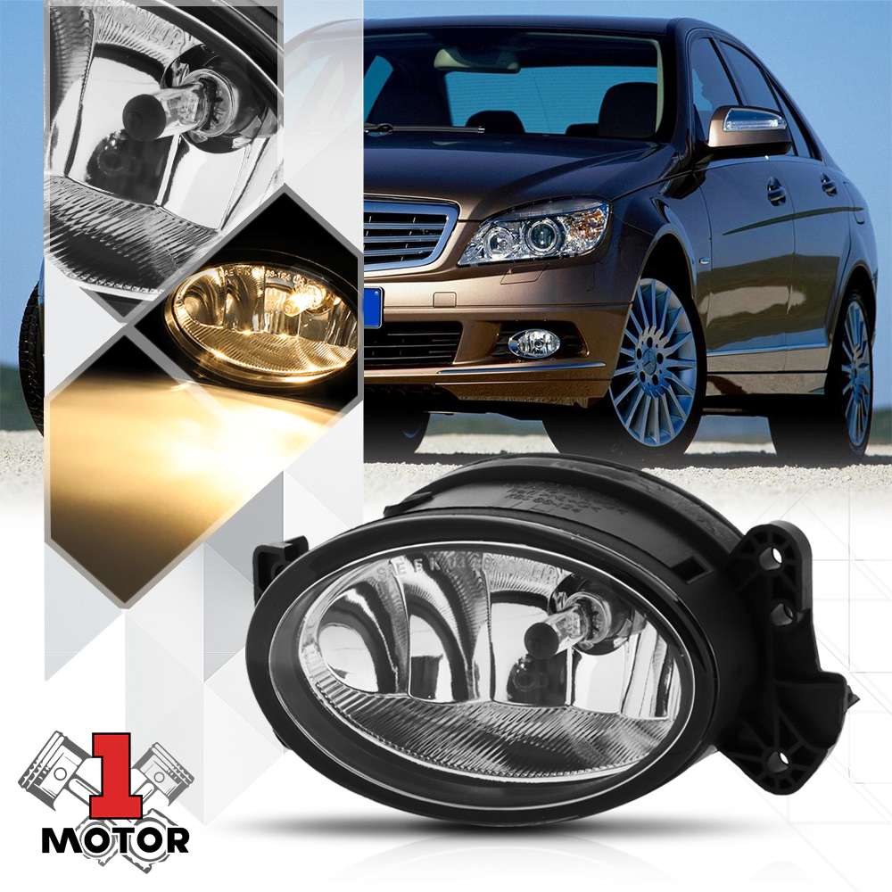 LH OE Replacement Fog Light Bumper Lamp for 02-15 Mercedes C/E/GL/ML/R/SL Class 03 04 05 06 07 08 09 10 11 12 13 14