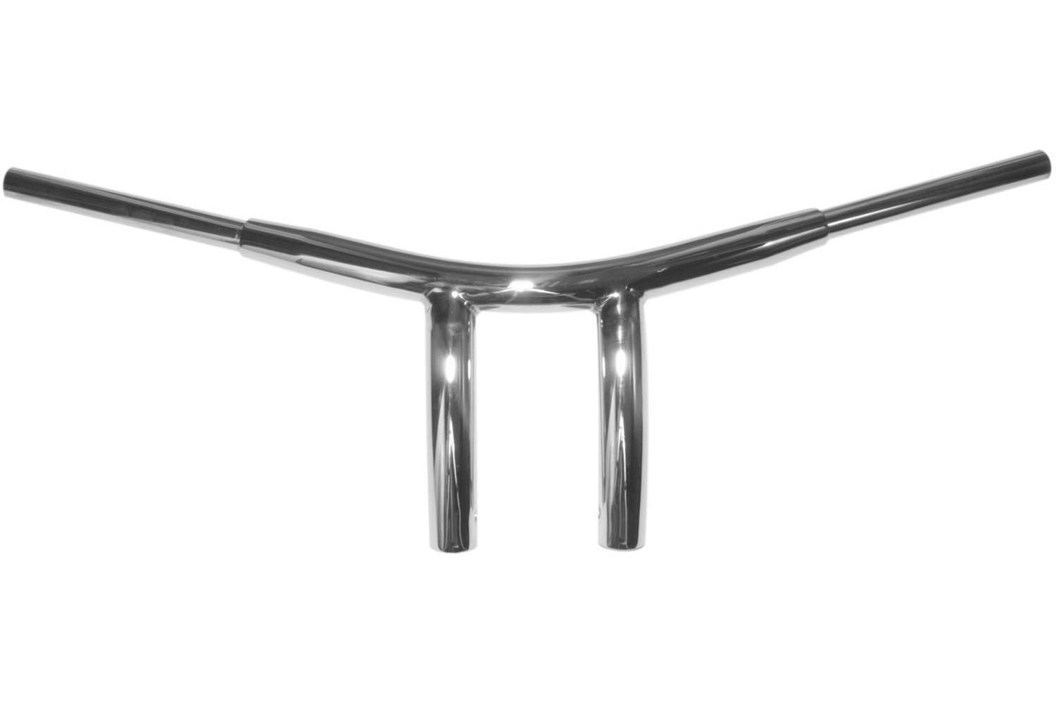 Drag Specialties 0601-0489 1-1/4in. T-Bar Radius Handlebar for Honda - Chrome