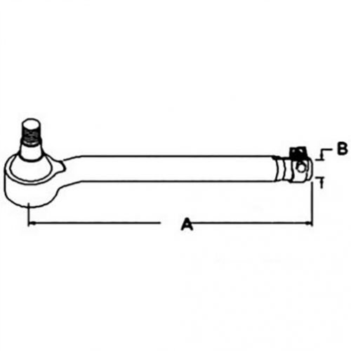 MFWD Tie Rod End - Right Hand Fits Ford TW5 TW15 8530 8630 83959473