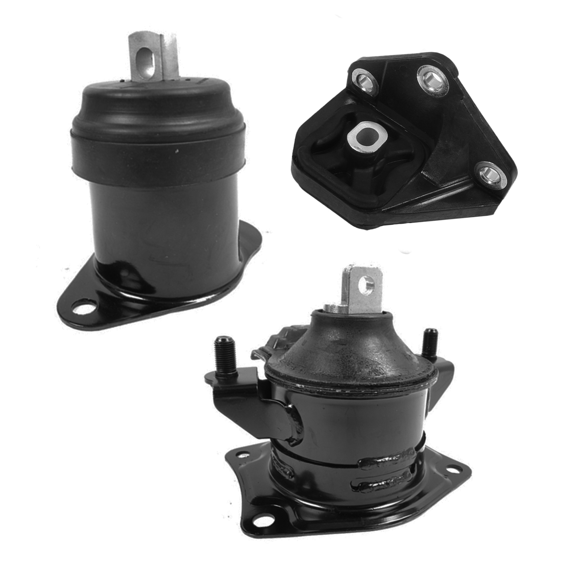 For 03-07 Honda Accord 2.4L Set 3PCS Engine & Transmission Mount 4517 4516 4542 03 04 05 06 07