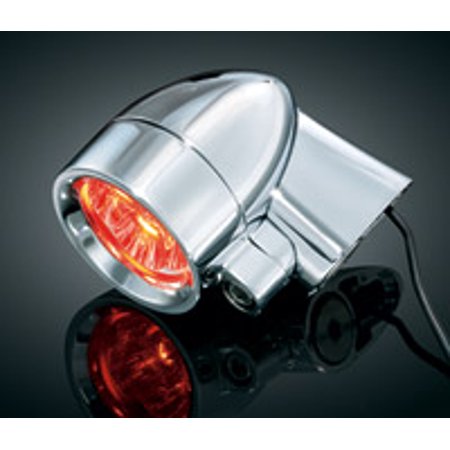 Kuryakyn Silver Bullets with Short Fender Strut Mount Red (1650)