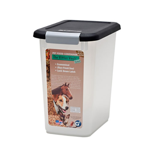 Vittles Vault  Pet Food Storage Clear - Vittles Vault 25-LB Pet Food Container