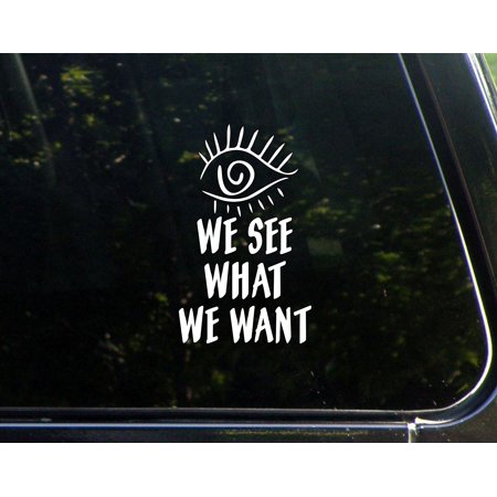 We See What We Want - 3-3/4