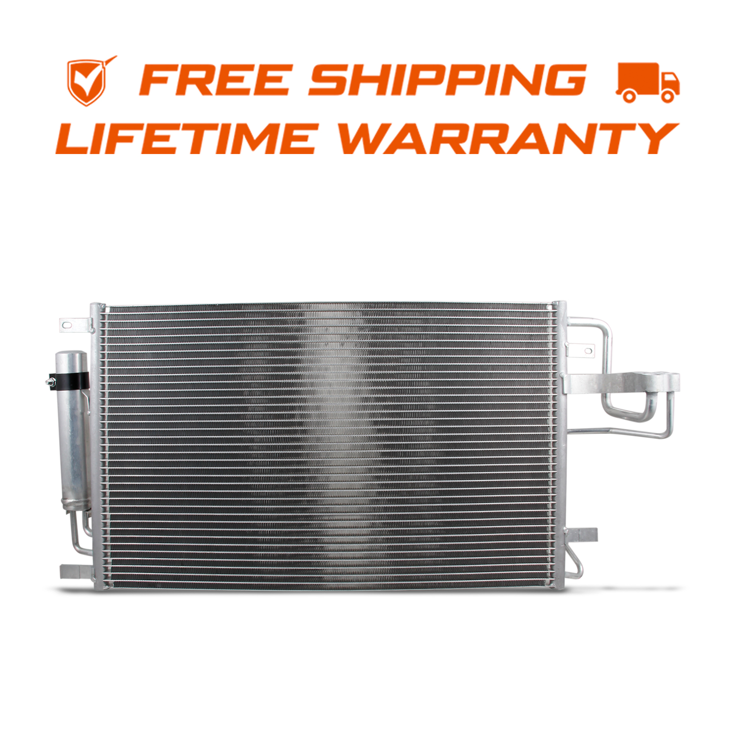 A/C AC Condenser Aluminum 3323 for 2005-2009 Tucson 2005-2010 Sportage 2.0L 2.7L