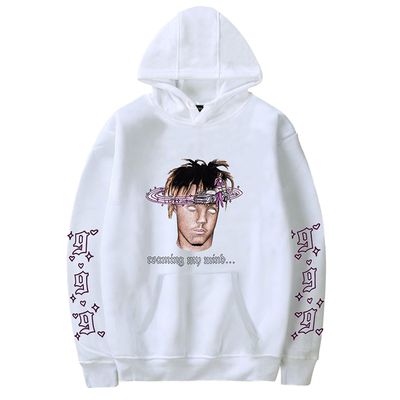 KABOER New Rapper Juice Wrld Loose Hooded Sweatshirt