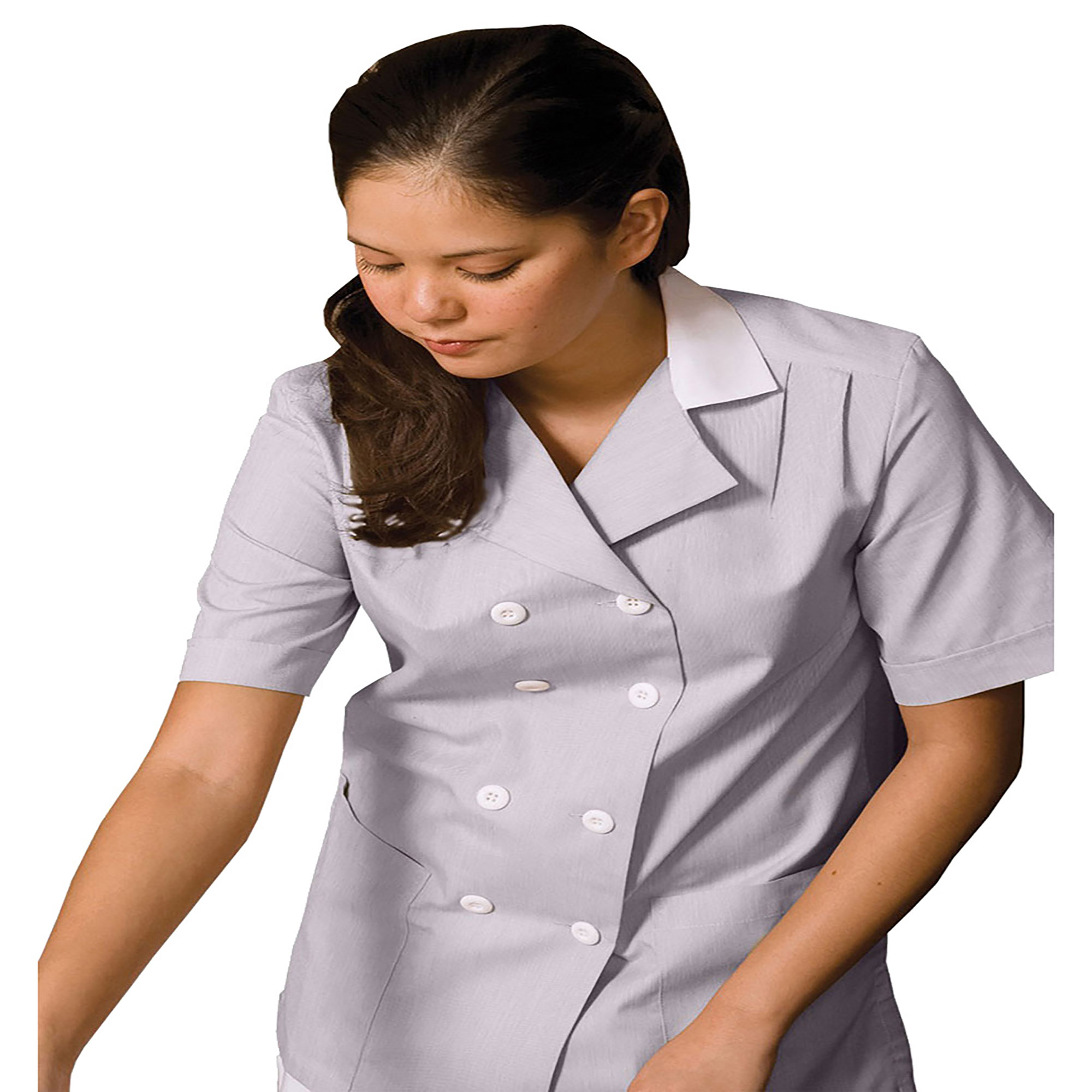 Edwards Garment Women's Double Breasted Housekeeping Tunics, Style 7287