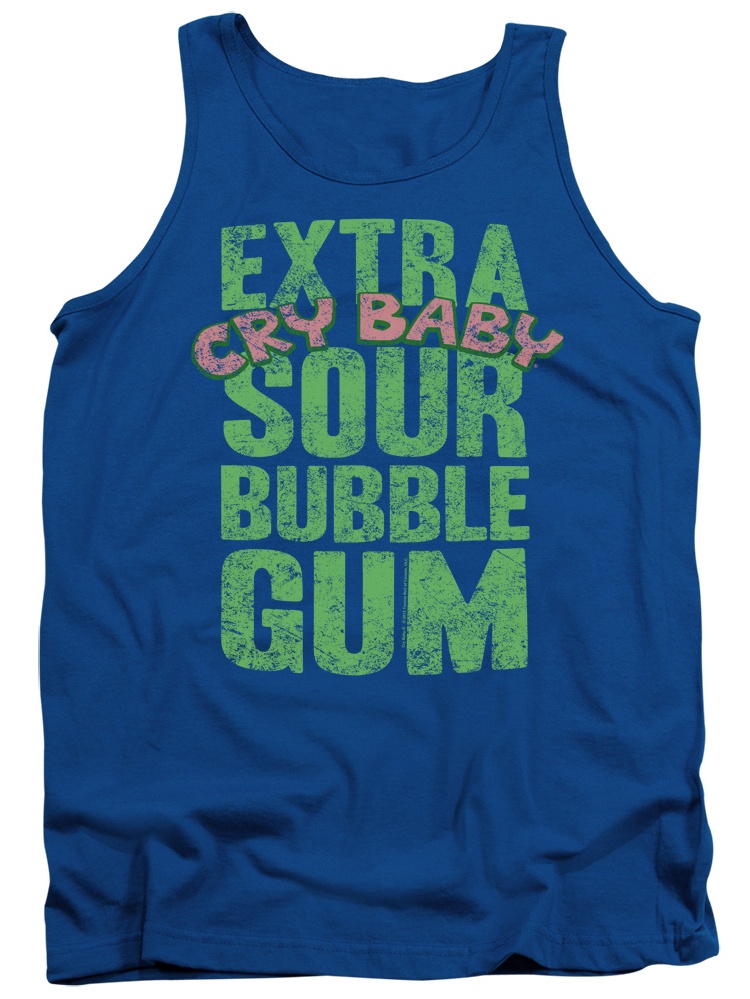 Dubble Bubble Candy Cry Baby Extra Sour Adult Tank Top Shirt