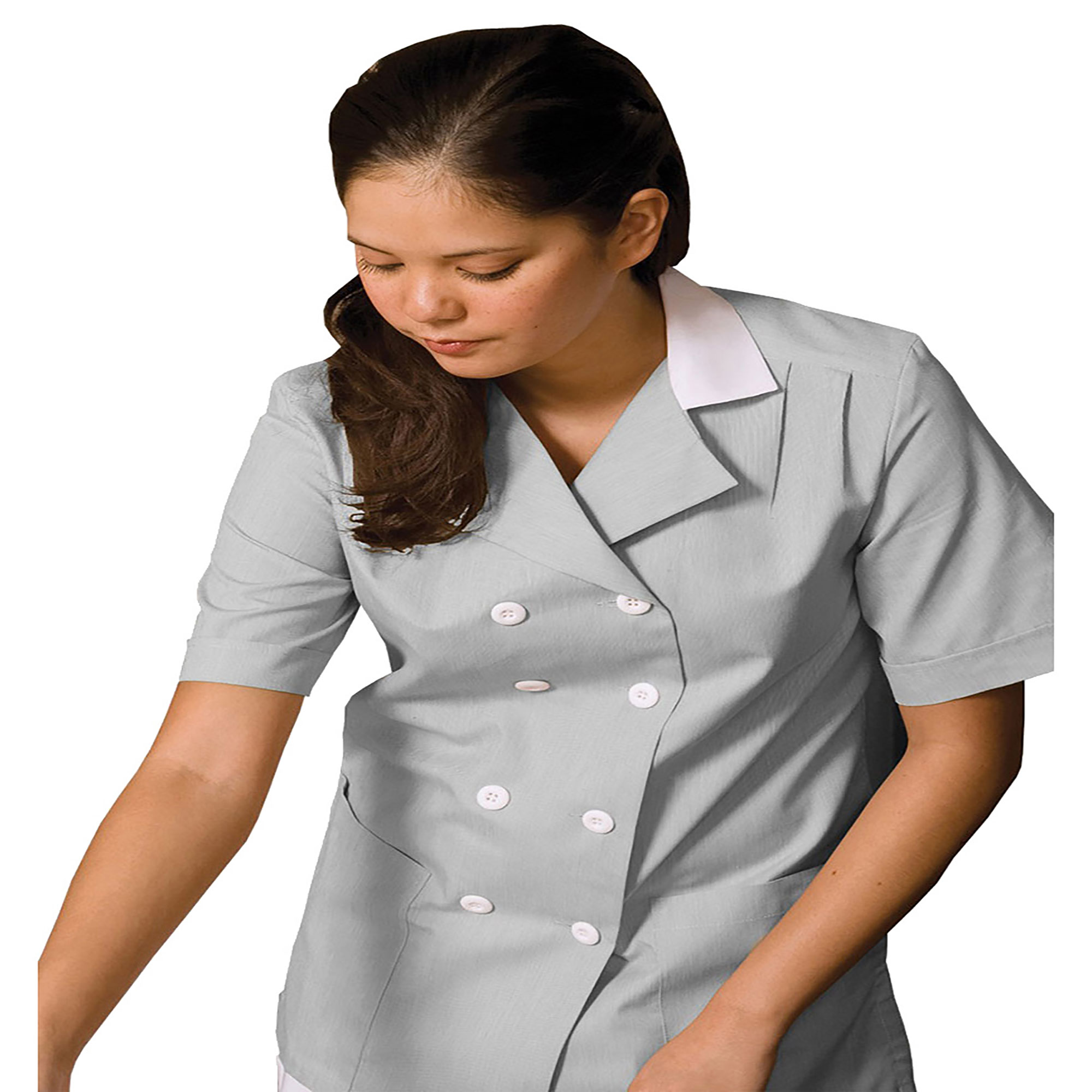 Edwards Garment Women's Double Breasted Housekeeping Tunics, Style 7287