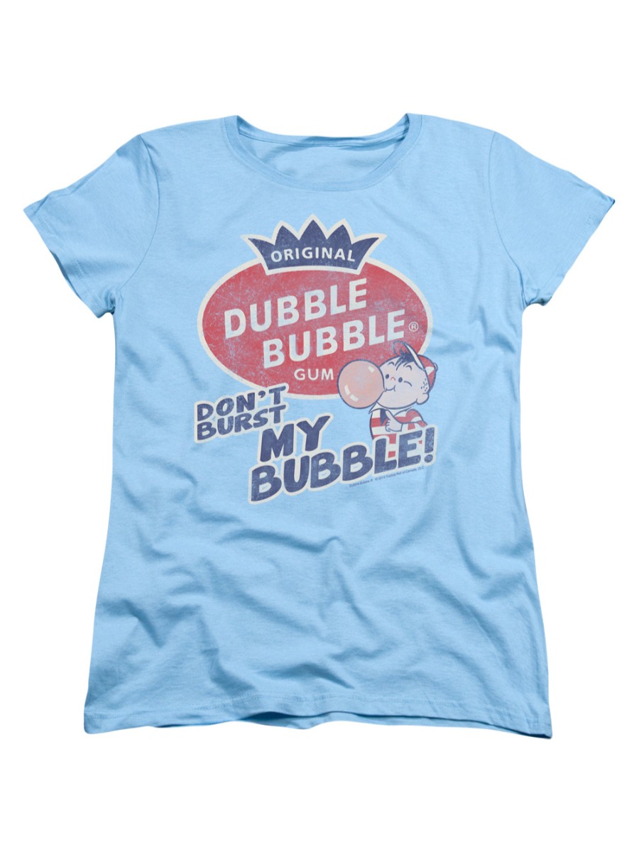 Dubble Bubble Nostalgic Candy Burst Bubble Women S T-Shirt Tee