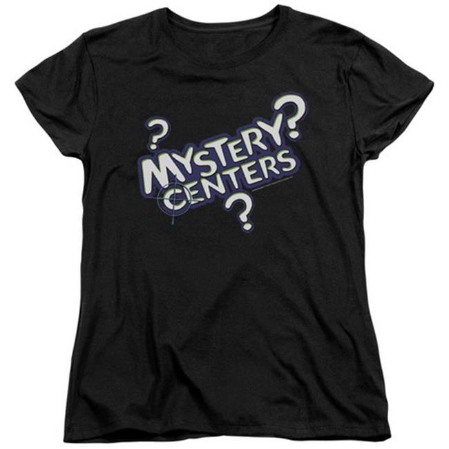 Trevco Dubble Bubble-Mystery Centers - Short Sleeve Womens Tee - Black  2X