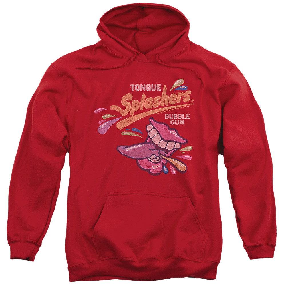 Dubble Bubble Nostalgic Candy Distress Logo Adult Pull-Over Hoodie