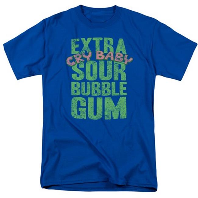 Trevco Dubble Bubble-Extra Sour - Short Sleeve Adult 18-1 Tee - Royal  5X