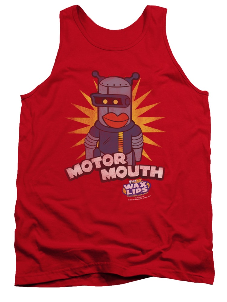 Dubble Bubble Nostalgic Candy Motor Mouth Adult Tank Top Shirt