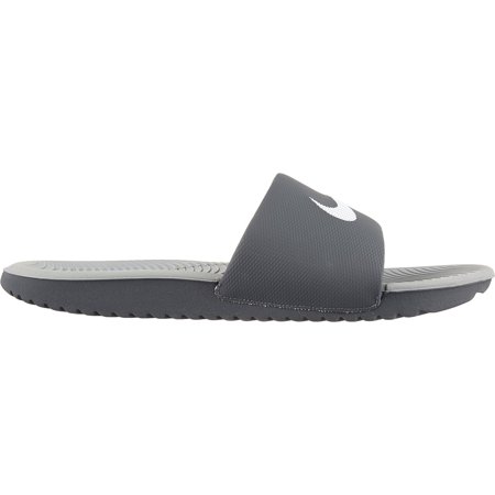 Nike Men's Kawa Slides, Grey/White, Medium 10
