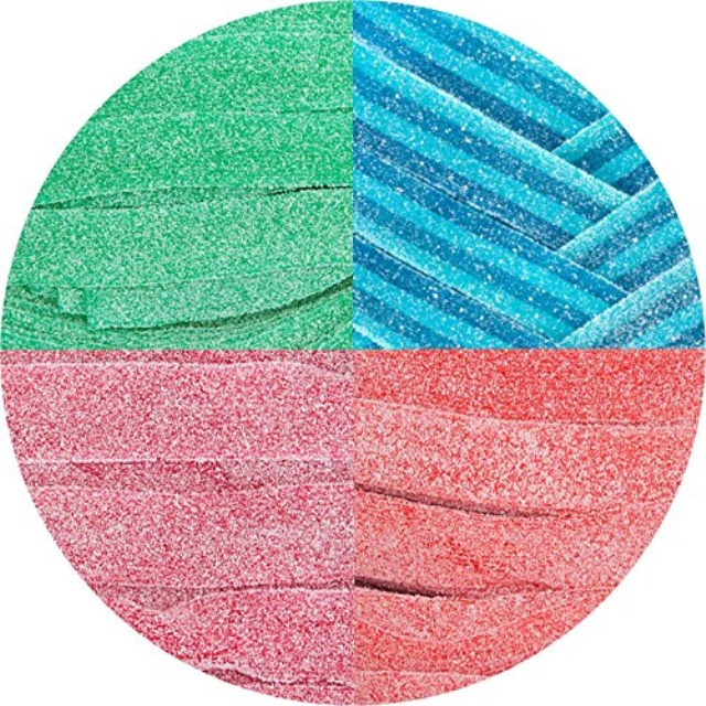 Smarty Stop Sour Candy Belts All Color (assorted)