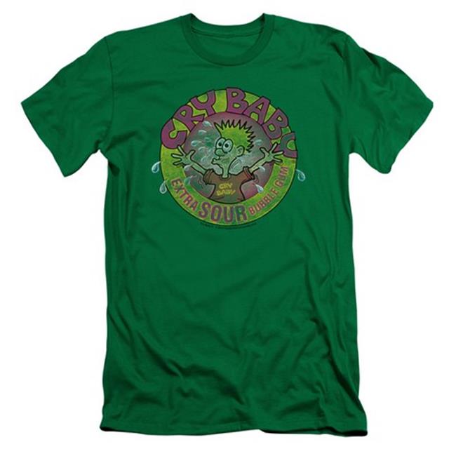 Trevco Dubble Bubble Logo - Short Sleeve Adult 30-1 Tee - Kelly Green, 2X