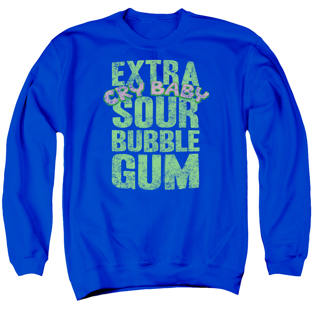 Dubble Bubble Candy Cry Baby Extra Sour Adult Crewneck Sweatshirt