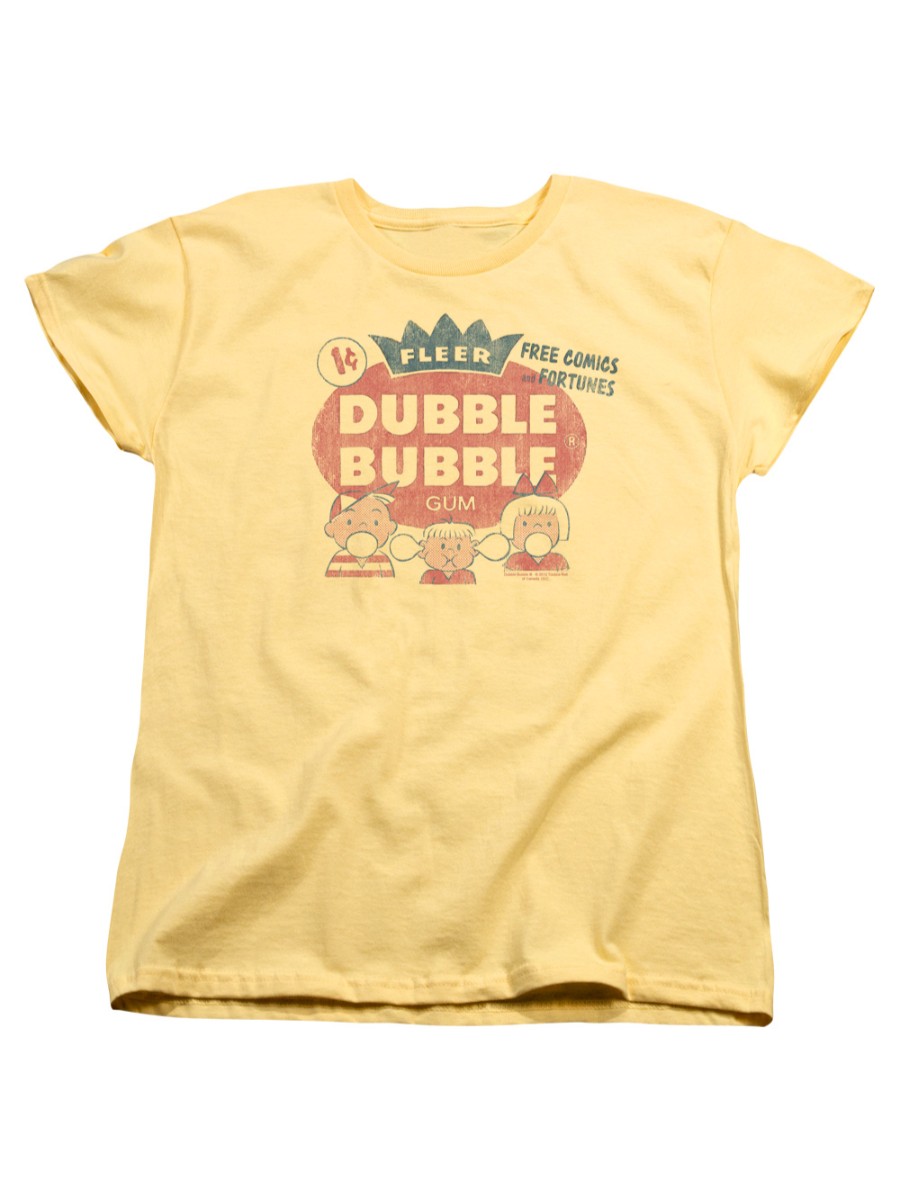Dubble Bubble Nostalgic Candy One Cent Women's T-Shirt Tee