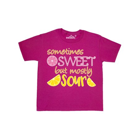 Sometimes Sweet, but Mostly Sour Pink and Yellow Lemons Youth T-Shirt
