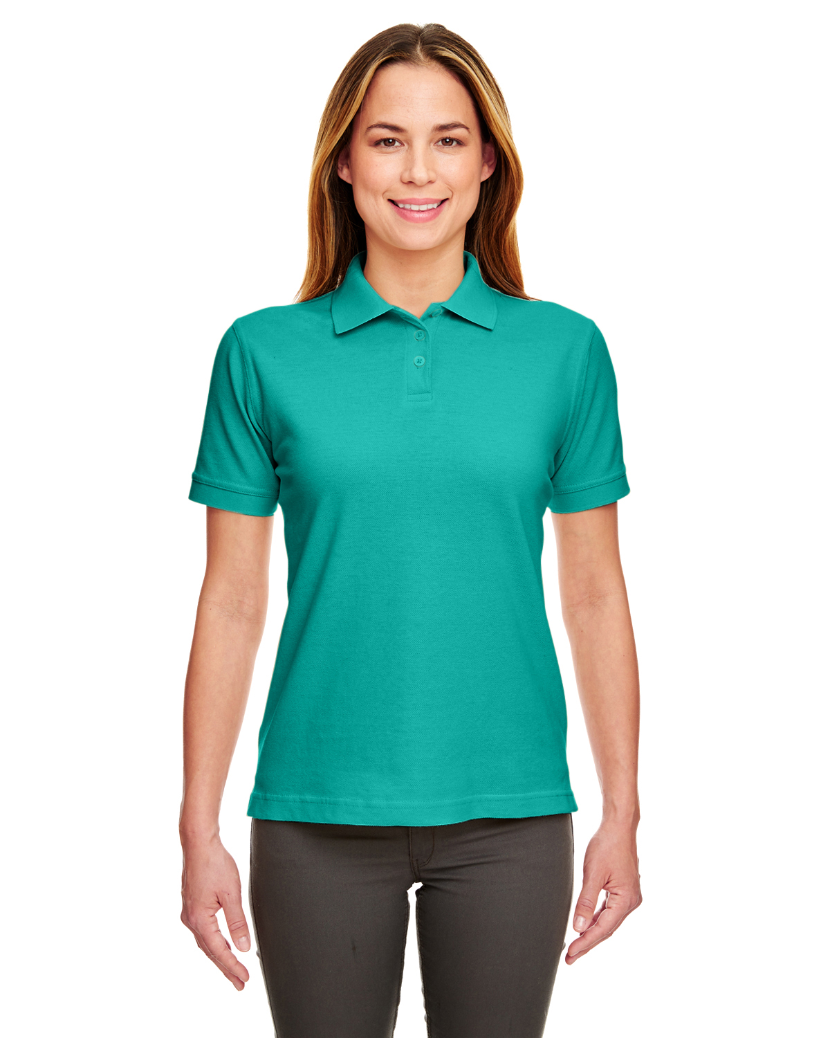 UltraClub Ladies  Classic Piqué Polo - 8530
